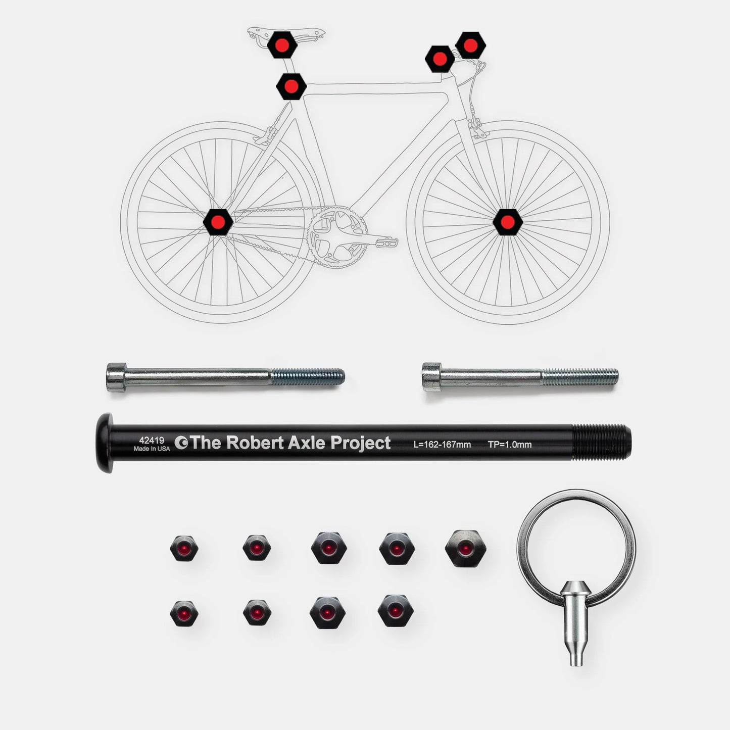 Anti-Diebstahl-Set - Rush CTY Step Thru