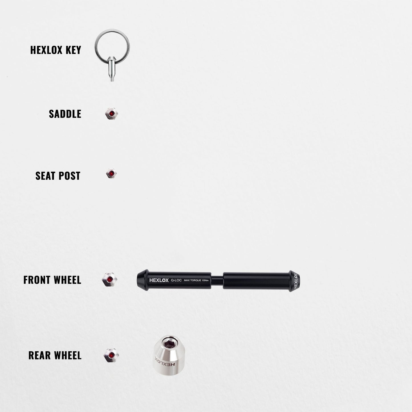 Anti-Diebstahl-Set - Riese & Müller Roadster
