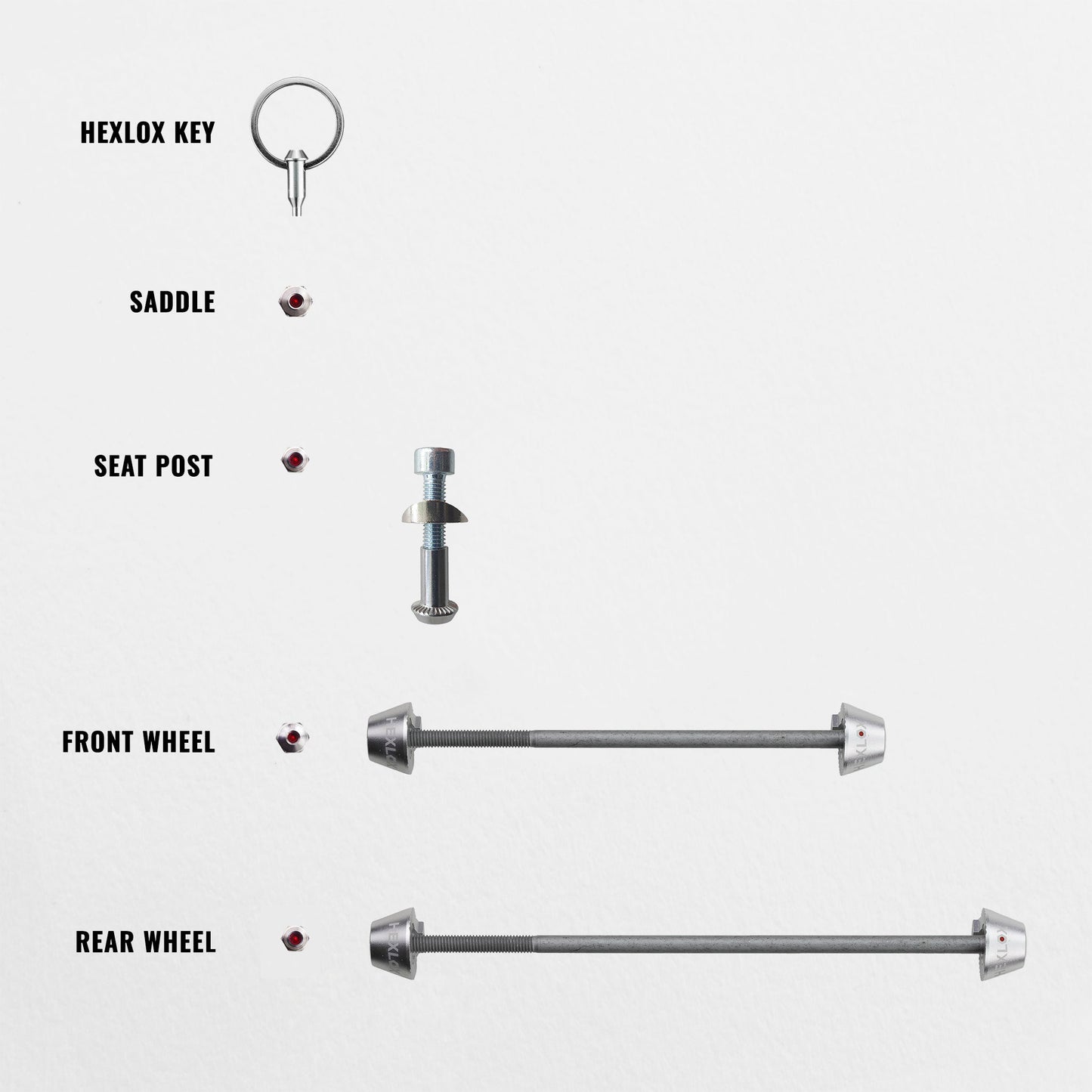 Anti-Diebstahl-Set - TernQuick Haul P9/D8