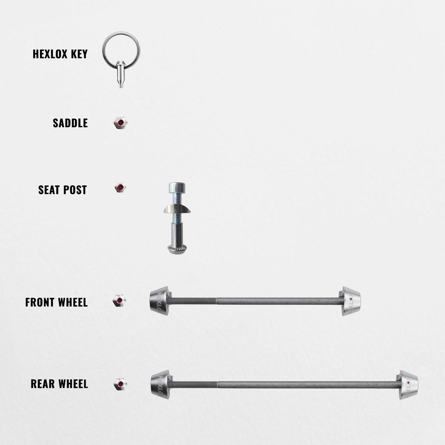 Anti-Diebstahl-Set - TernQuick Haul P9/D8