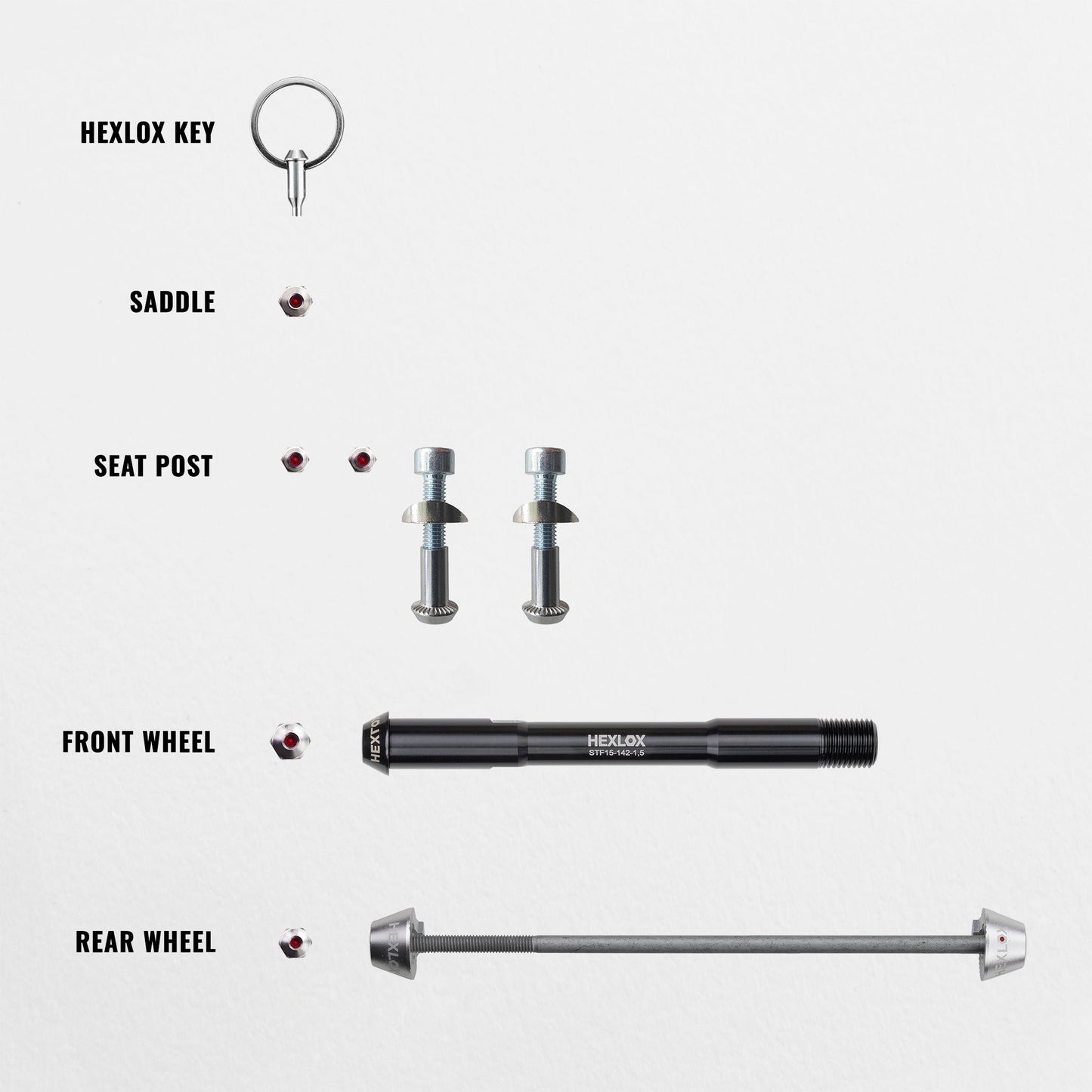 Anti-Diebstahl-Set - Tern HSD P10
