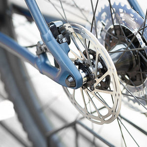 Hexlox Replacement caps installed on bike back wheel