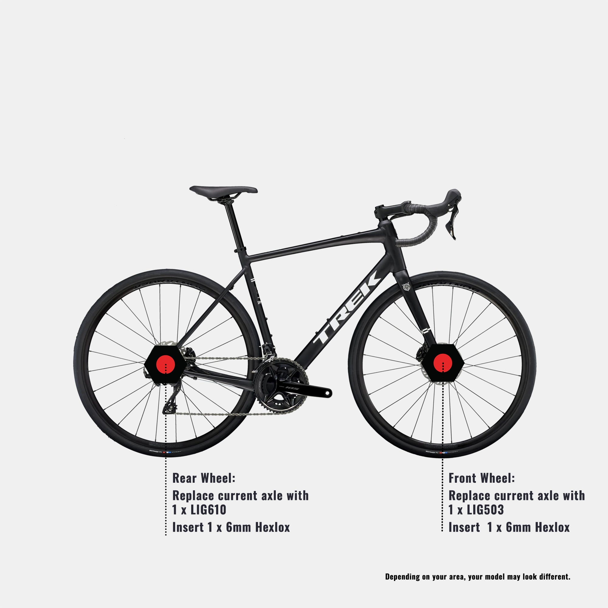 Trek Domane AL 5 Gen 4 Set