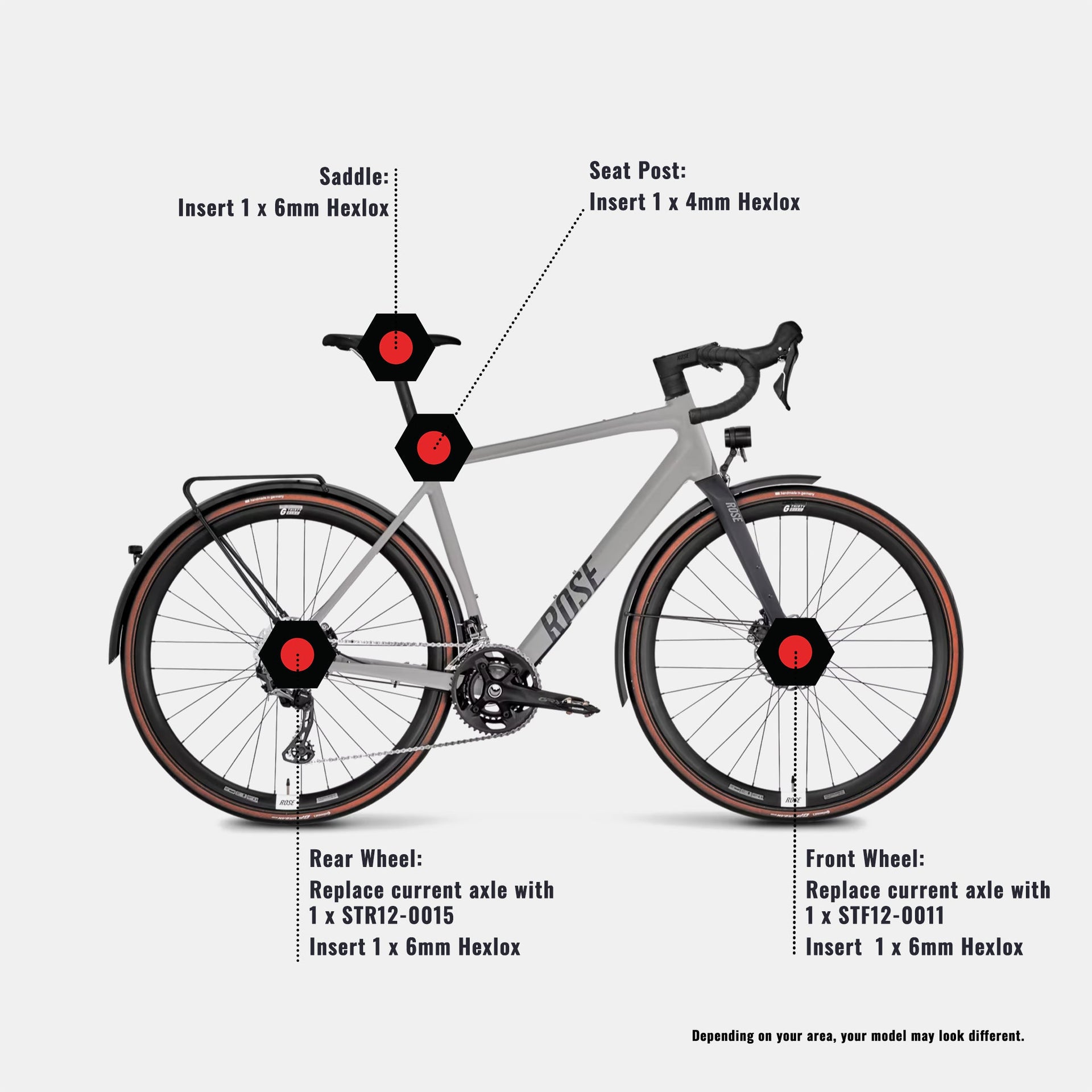 Rose Backroad AL EQ Set - Hexlox – Hexlox