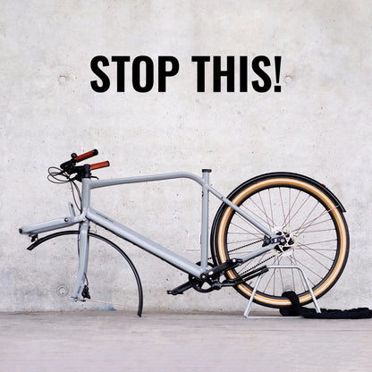 Kit de sécurité complet pour vélo : antivol pour selle, antivol pour tige de selle, antivol pour roue, antivol pour fourche et de potence