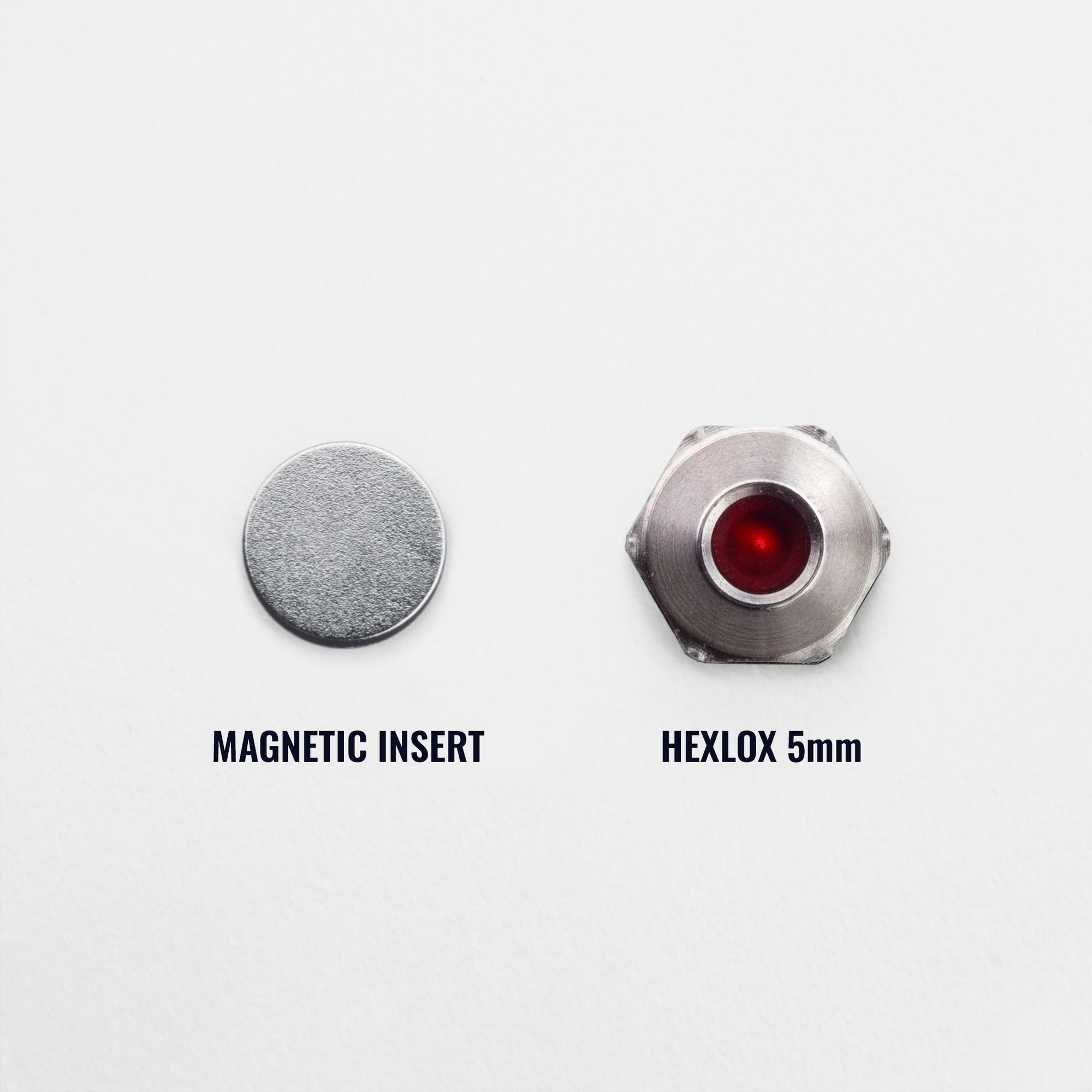 Hexlox de 5 mm pour tige de selle + boulon non magnétique