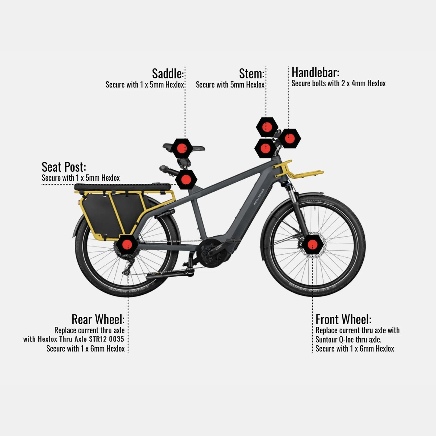 Anti-Diebstahl-Set - Riese & Müller Multi Charger 2021