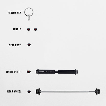 Anti-Diebstahl-Set - Advanced Reco