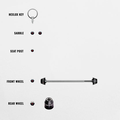 Anti-Diebstahl-Set - Advanced Urban Compact