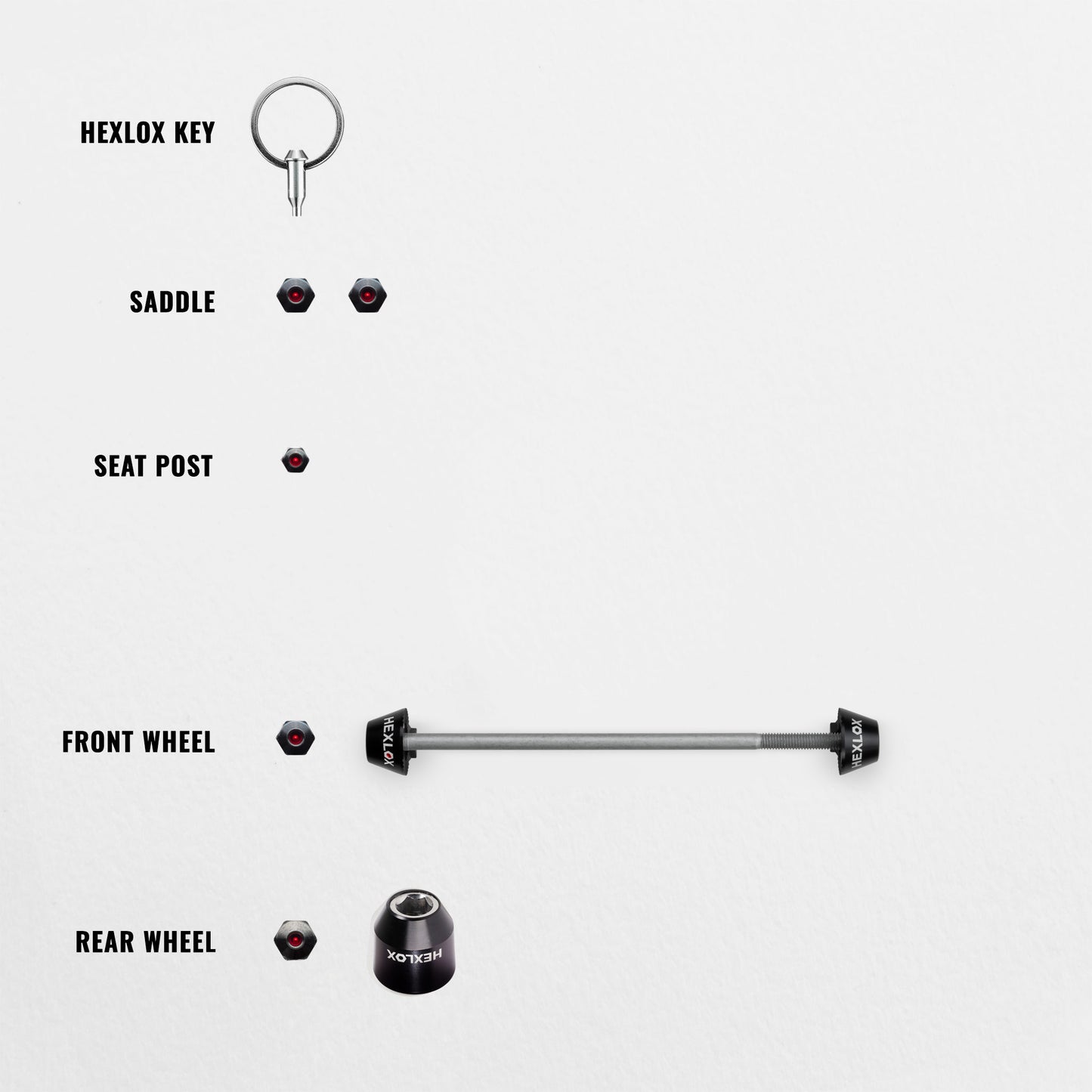 Anti-Diebstahl-Set - Canyon Commuter 7