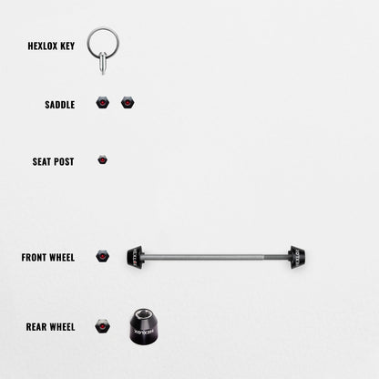 Anti-Diebstahl-Set - Canyon Commuter 7