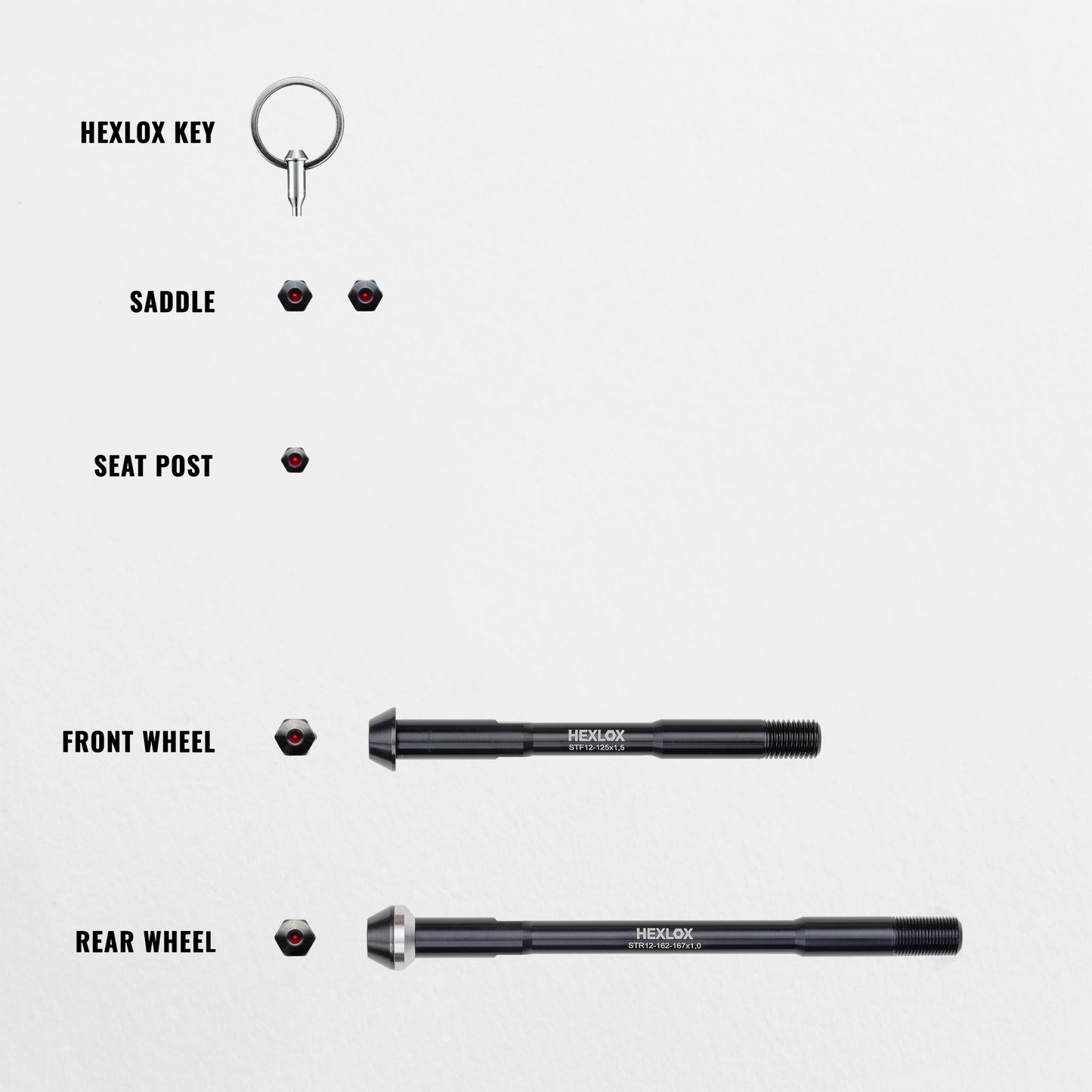 Anti-Diebstahl-Set - Cannondale Synapse AL 2