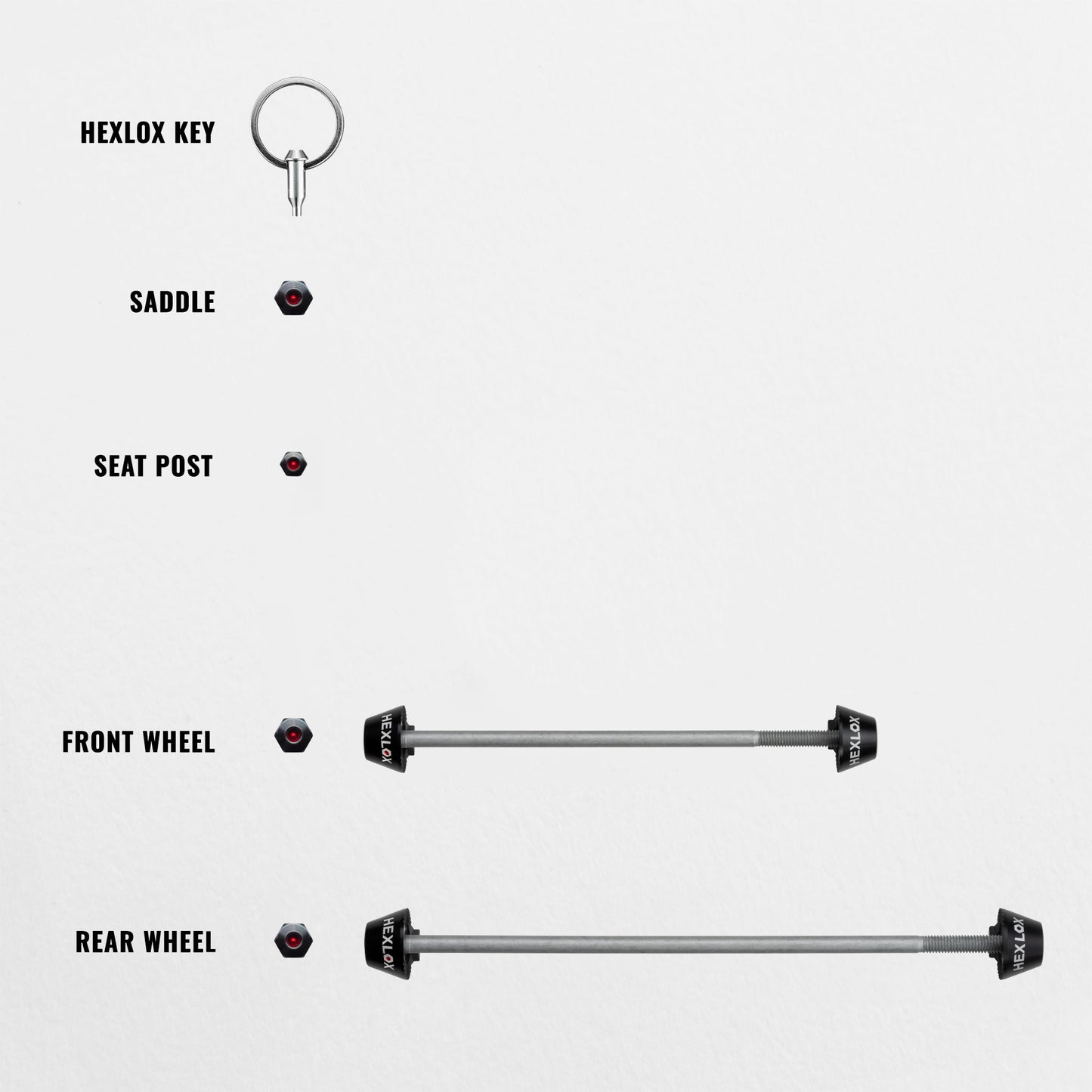 Anti-Diebstahl-Set - Canyon Endurance 6