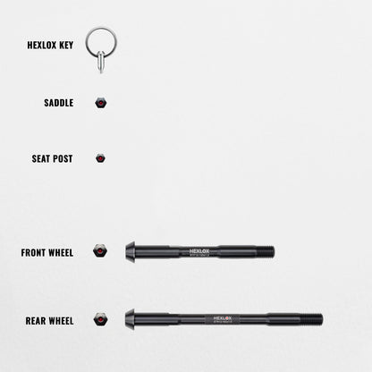 Anti-Diebstahl-Set - Ribble Hybrid AL
