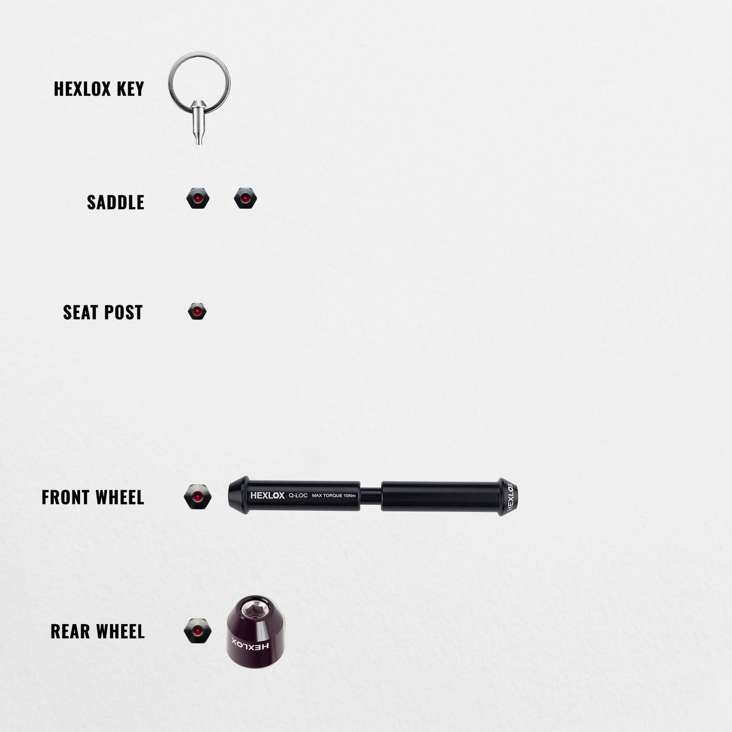 Anti-Diebstahl-Set - Riese & Müller Roadster 4 Vario HS