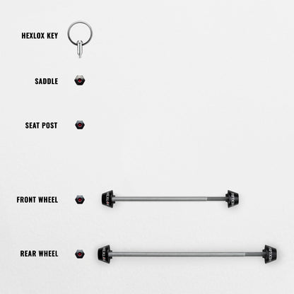 Anti-Diebstahl-Set - Triban RC 120