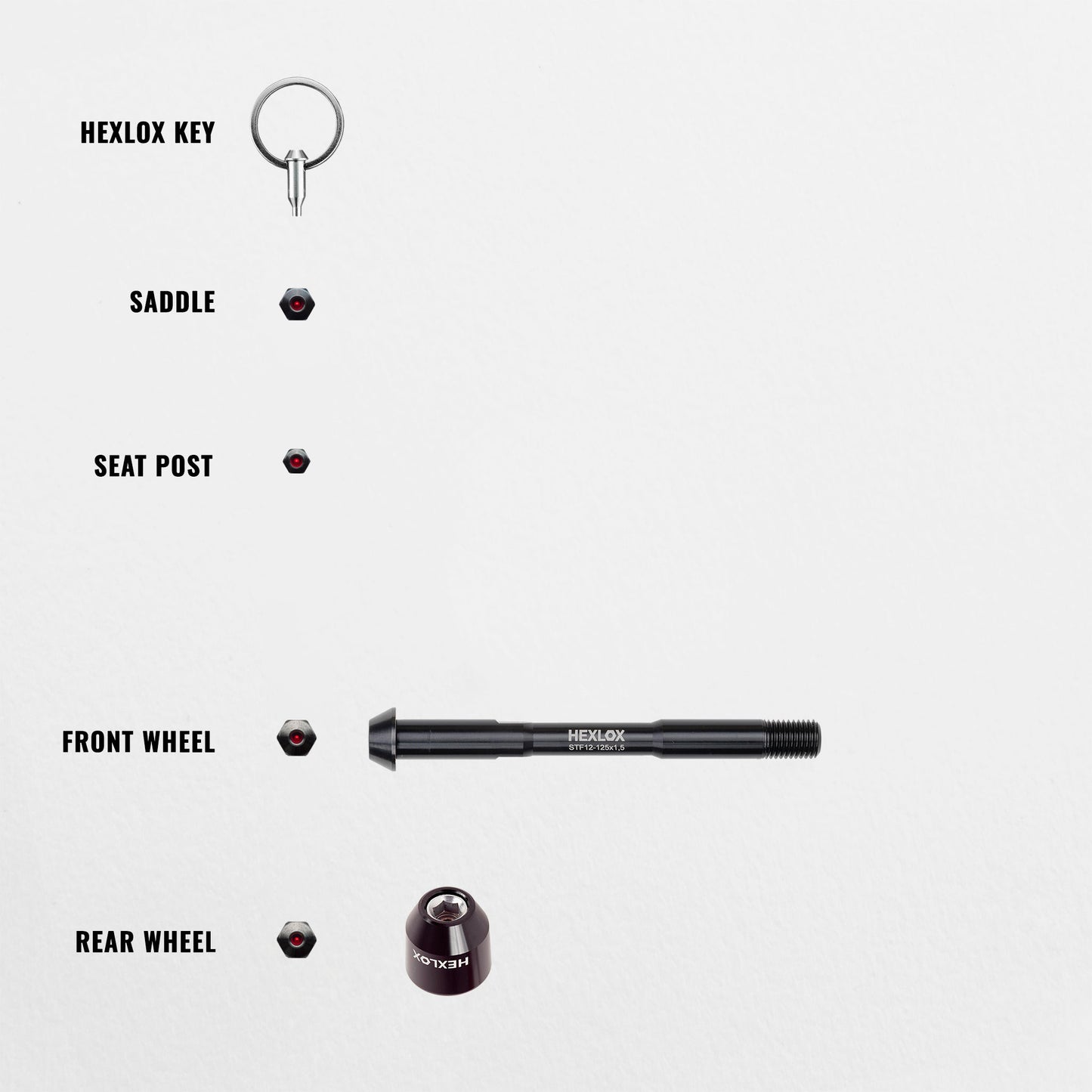 Anti-Diebstahl-Set - Desiknio X35 Single Speed