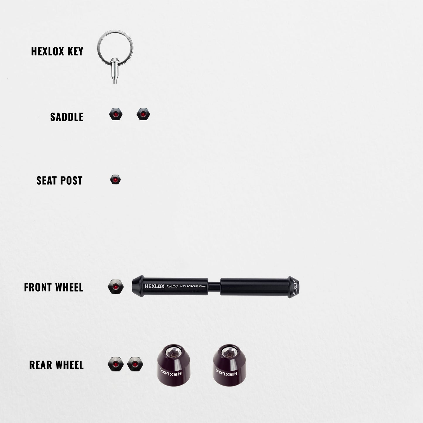 Anti-Diebstahl-Set - Riese & Müller Homage GT Vario