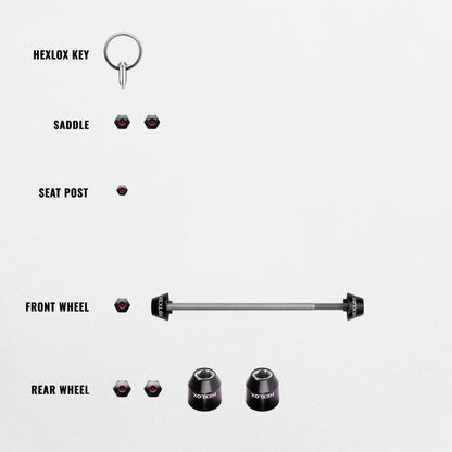 Anti-Diebstahl-Set - Canyon Commuter 9LTD