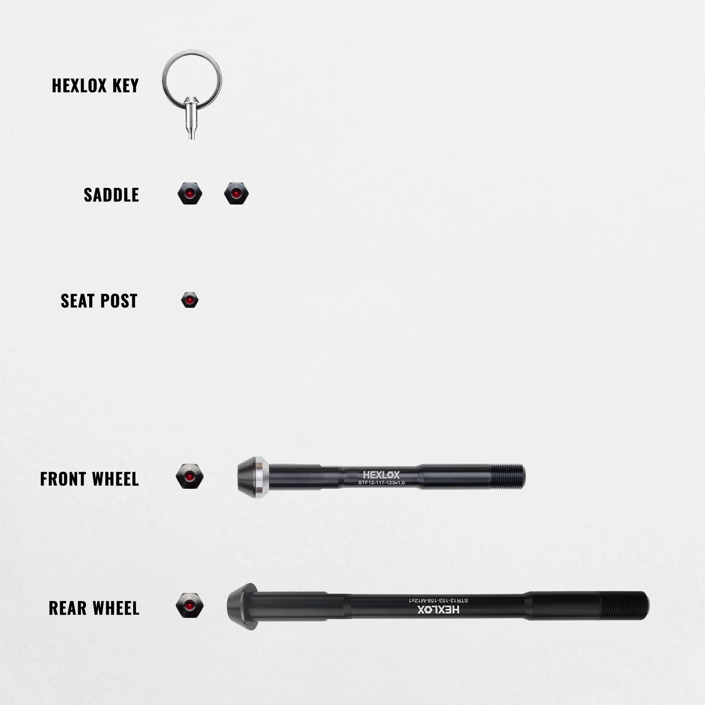 Anti-Diebstahl-Set - Canyon Grail AL