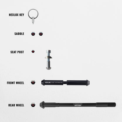 Anti-Diebstahl-Set - Haibike Trekking 10 Low/High