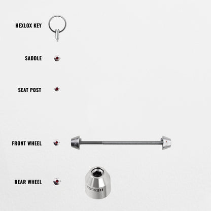 Anti-Diebstahl-Set - Riese & Müller Tinker