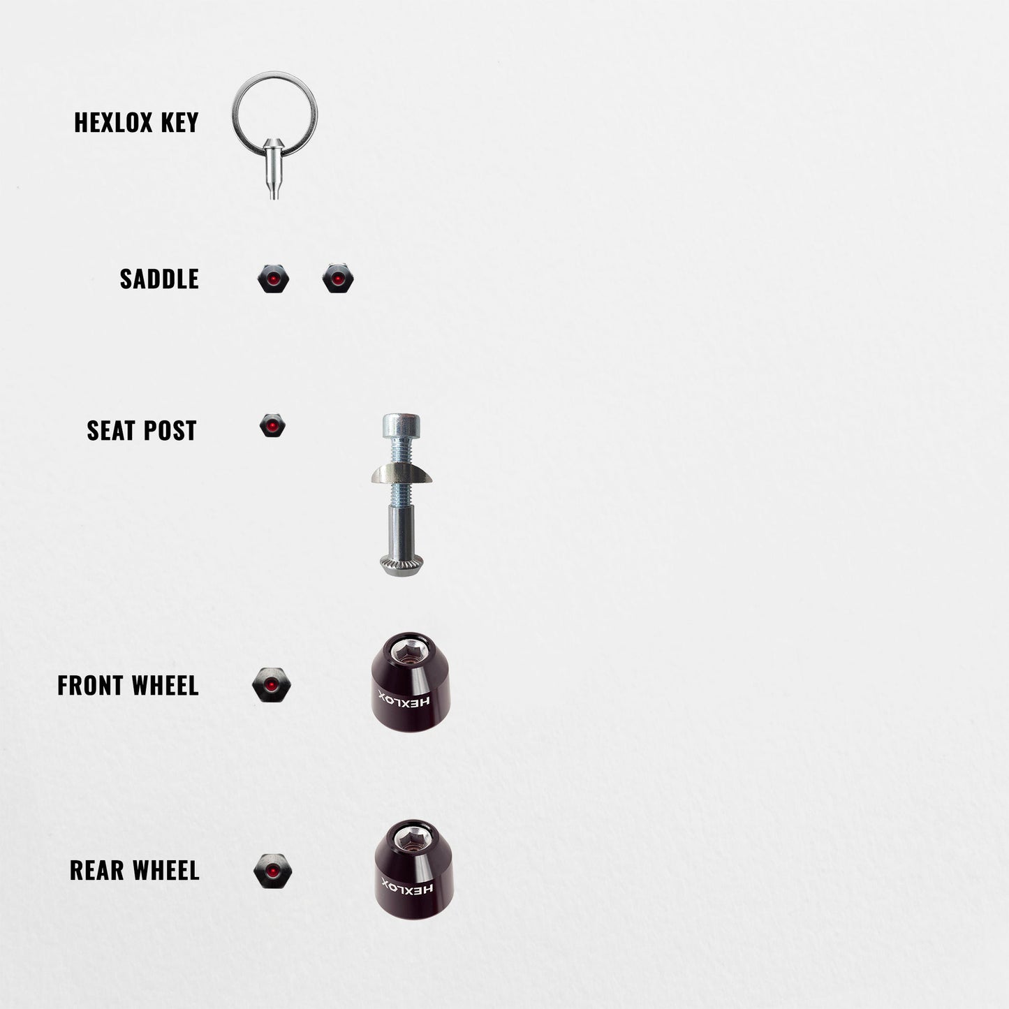 Anti-Diebstahl-Set - Rad Power Radkick