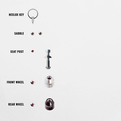 Anti-Diebstahl-Set - Rad Power Radkick