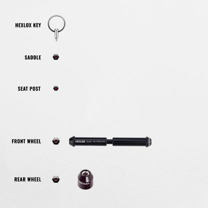 Anti-Diebstahl-Set - Riese & Müller Roadster