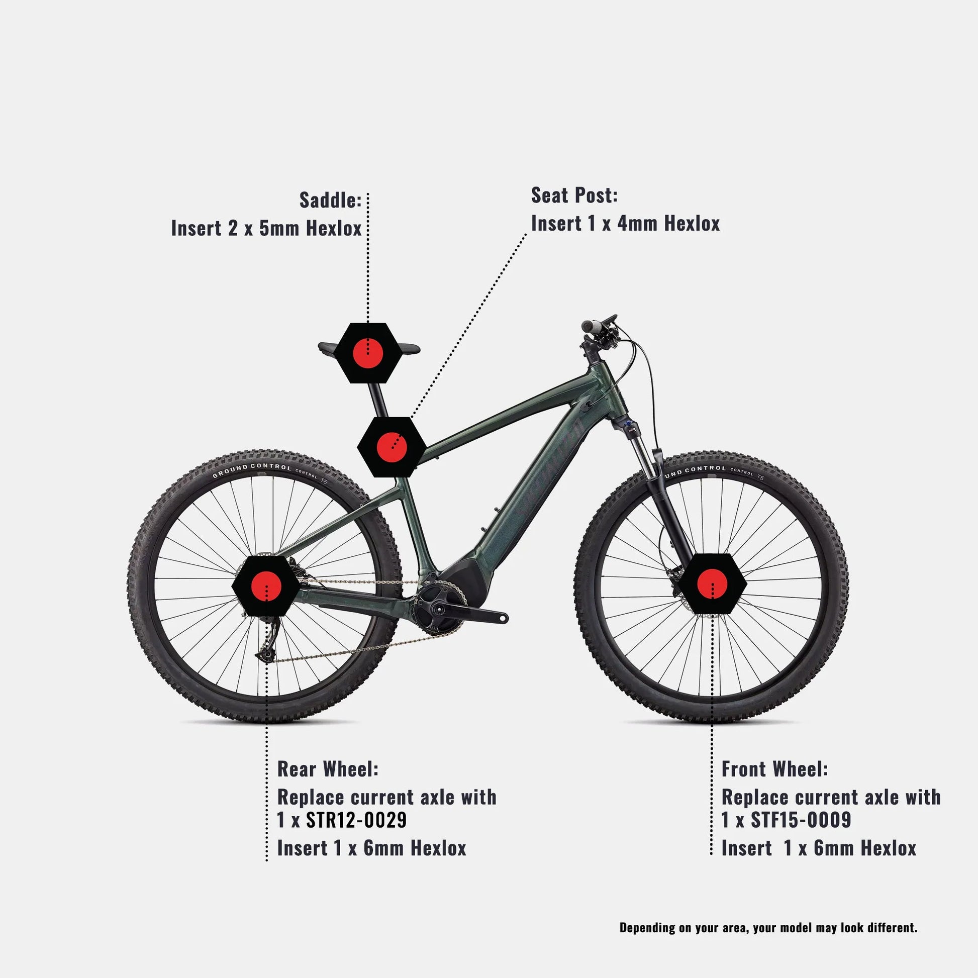specialized fahrrad zubehör Anti-Diebstahl-Set - Specialized Tero – Hexlox