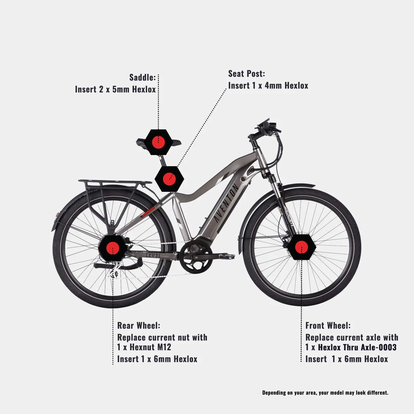 Anti-Diebstahl-Set - Aventon Level 2