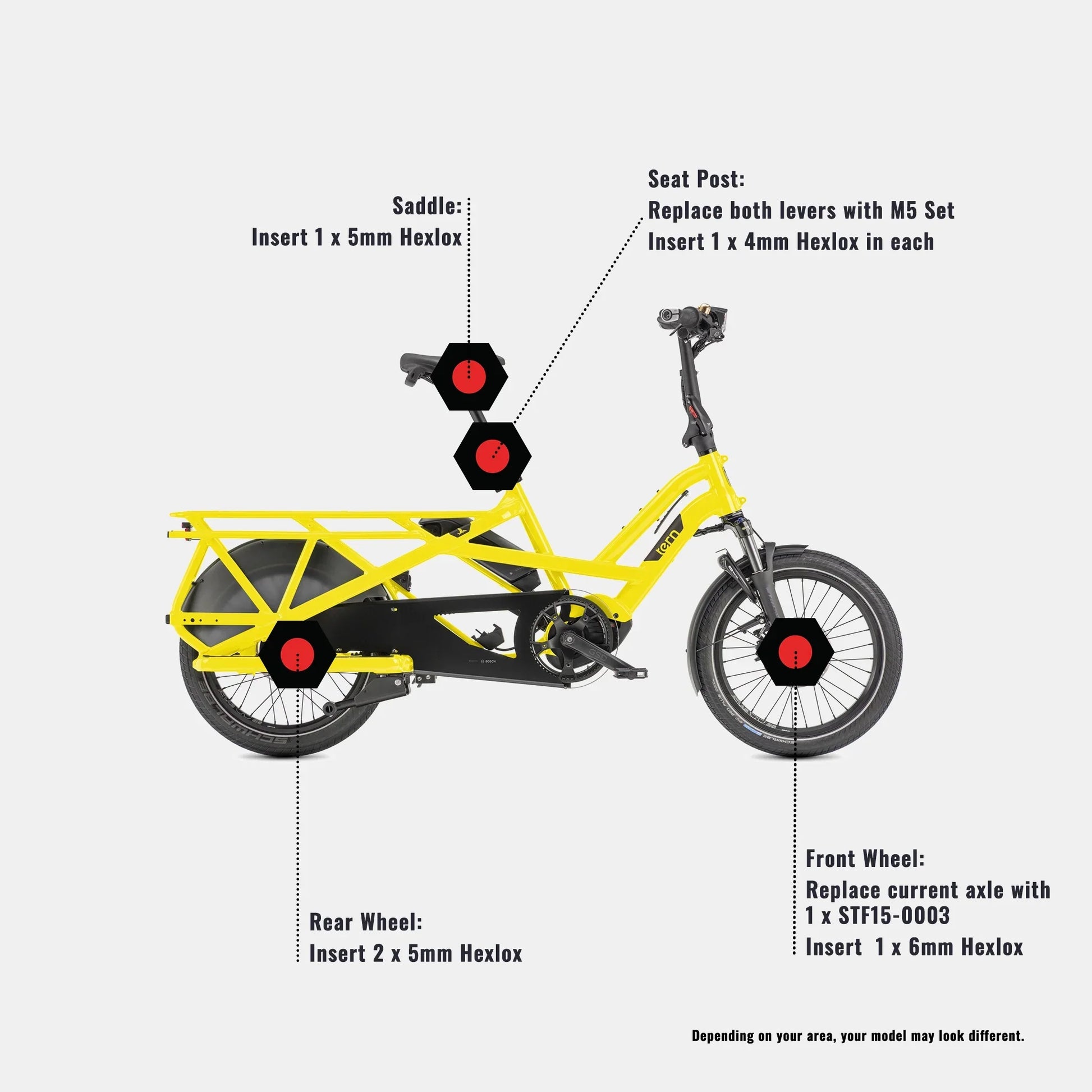 Tern GSD S00 - Anti-theft Set by Hexlox – Hexlox
