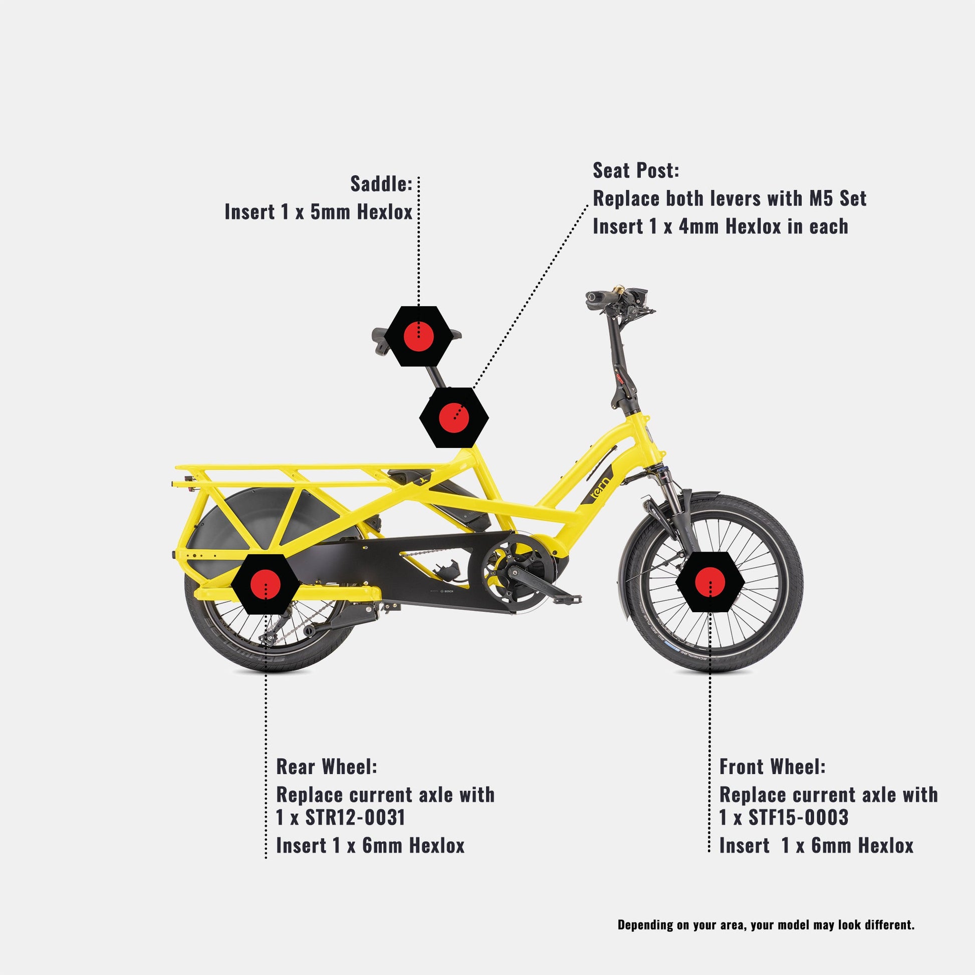 tern fahrrad zubehör Tern GSD S10 - Anti-theft Set by Hexlox – Hexlox