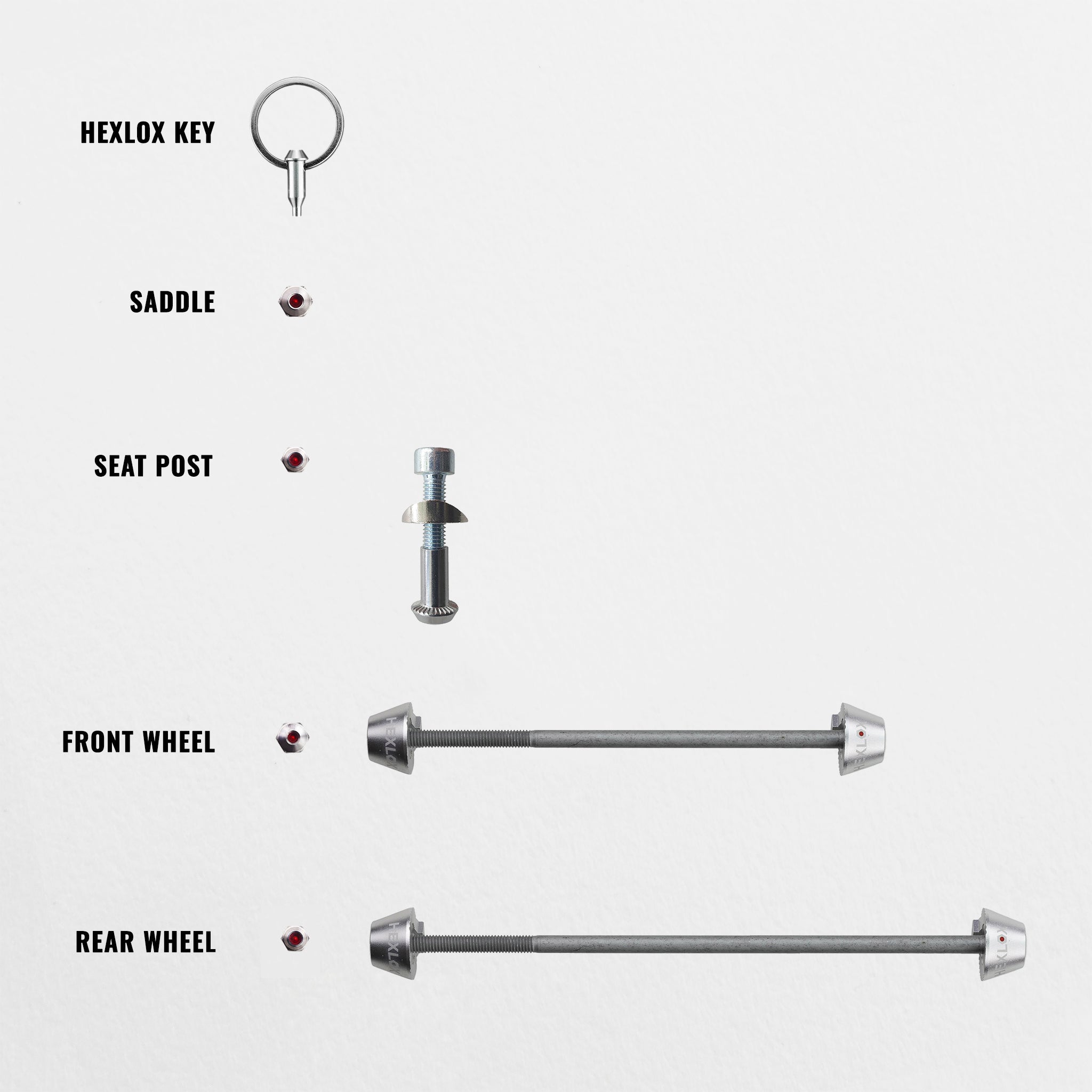 TernQuick Haul P9/D8 - Anti-theft Set by Hexlox – Hexlox - Anti