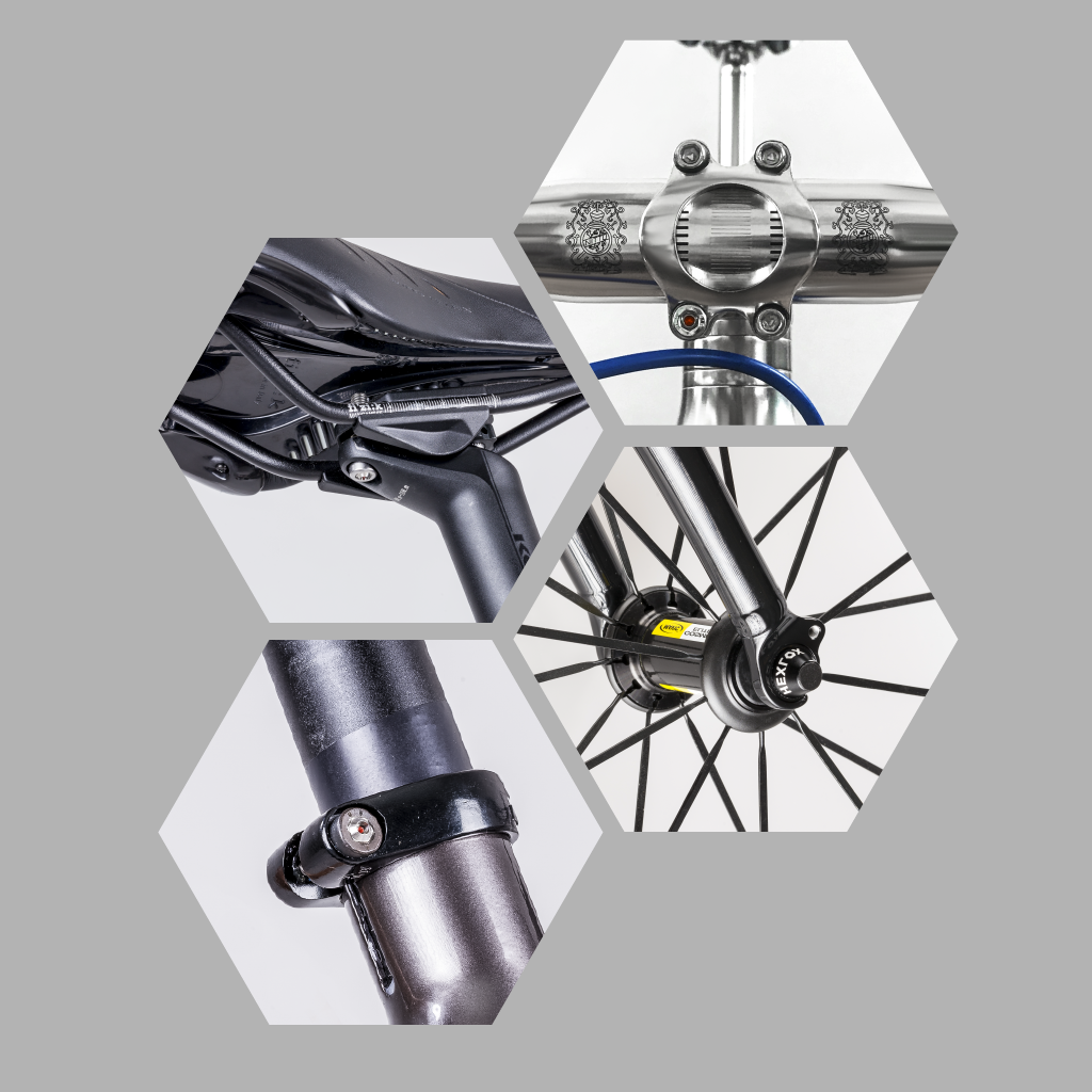 Bike Wheel Lock - Protect Quick Release Wheels Against Theft - Hexlox -  Hexlox - Anti Theft for Saddles, Wheels and More.
