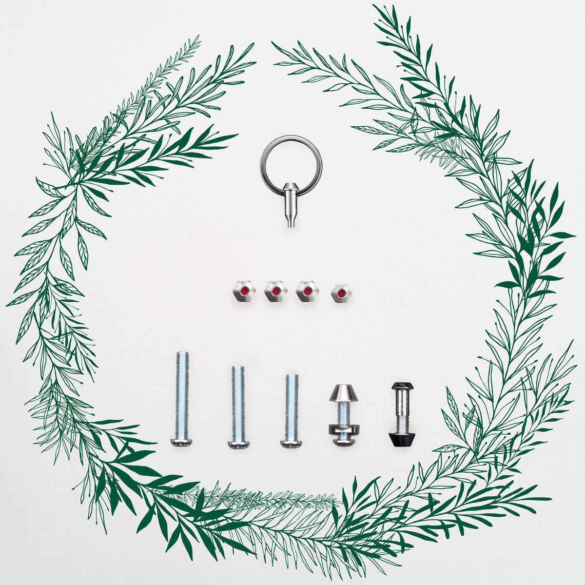 Saddle &amp; Seat Post Security Gift Pack